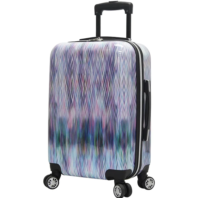 Lightweight Hardside Suitcase Carry on Case Resistant Hard Luggage Set with 8-Rolling Spinner Wheels