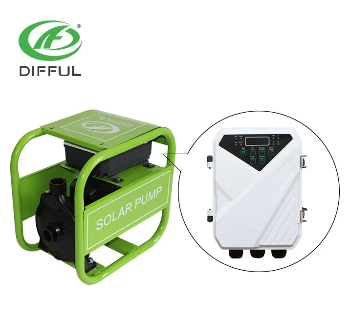 1 hp solar water pump dc brushless centrifugal  pump surface solar water pump