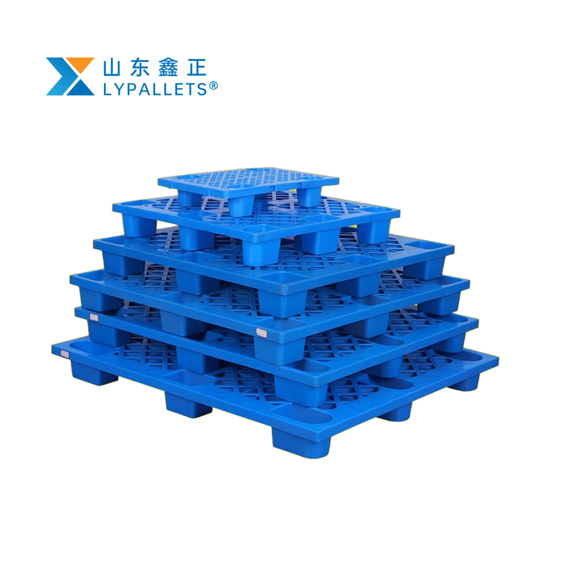 cheap Plastic Pallet 1000x600mm single sided low weight nestable pallet plastic with best price