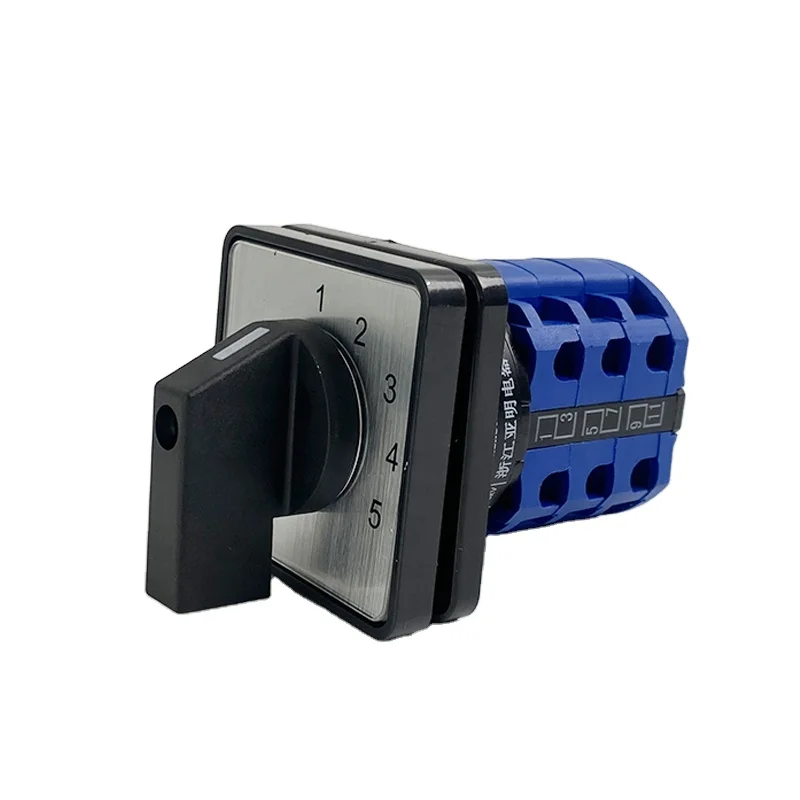 YMW26-20/3 Universal 20A 5 Positions 690V Three Poles Power Selection Rotary Combination Changeover LW26-20 Cam Switch
