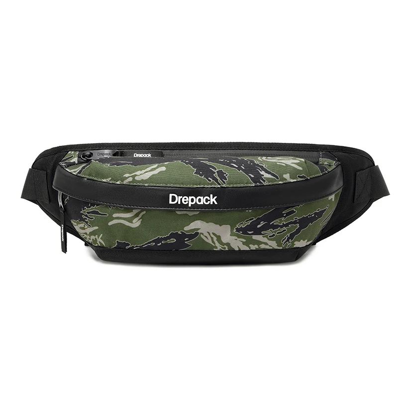 Bsci manufacturer mens side bag canguro fanny pack custom printed waist bag for men boys