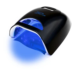 2022 New Arrival 48w pro cure wireless dual light rechargeable cordless sun uv led gel dryer nail lamp for salon manicure
