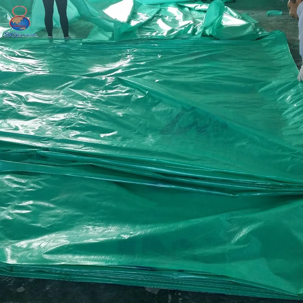 Tarpaulin Plain Truck Tarp Woven Outdoor Supplier Roll Heavy Duty Plastic PE Pvc Tarpaulin Fabric China Coating Waterproof Tarp