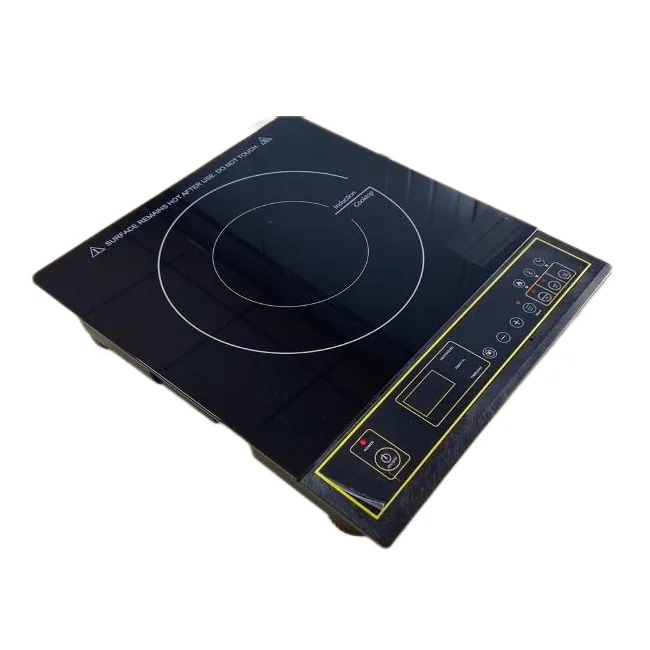 Sensor Touch Control Black Glass Induction Burner Portable Slim Induction Cooktop