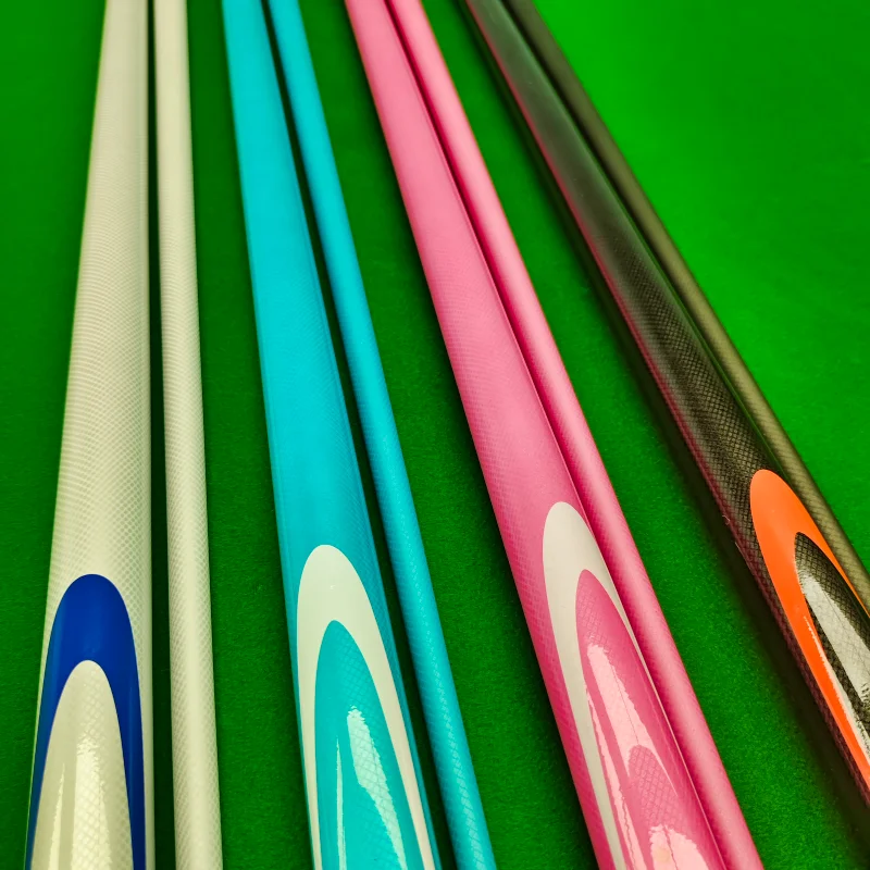NAIPNI professional highly accurate graphite carbon fiber cues 10mm tips for  Billiards snooker pool cues