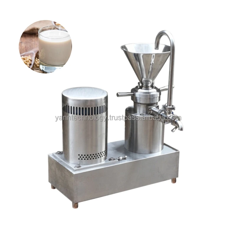 Red chilli grinding machine Household Small Scale Cocoa Bean Grinder for tiger nut Chilli Sauce crusher Colloid Mill