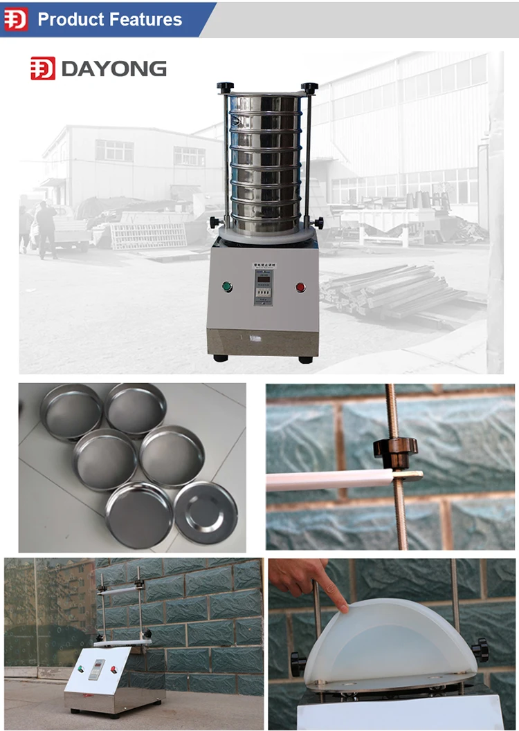 Customizable lab sieve machine test sieve shaker sieve analysis equipment for ore coal
