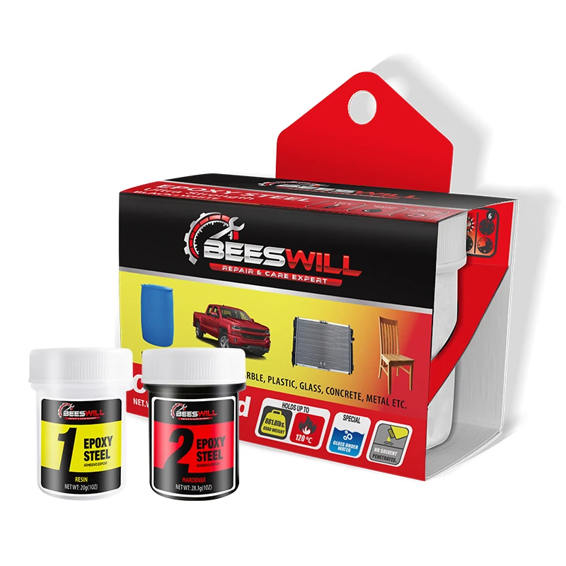 Low Price Ultra Strength two part epoxy steel adhesive for Metal Heat Resistant 2oz. waterproof araldite epoxy adhesi