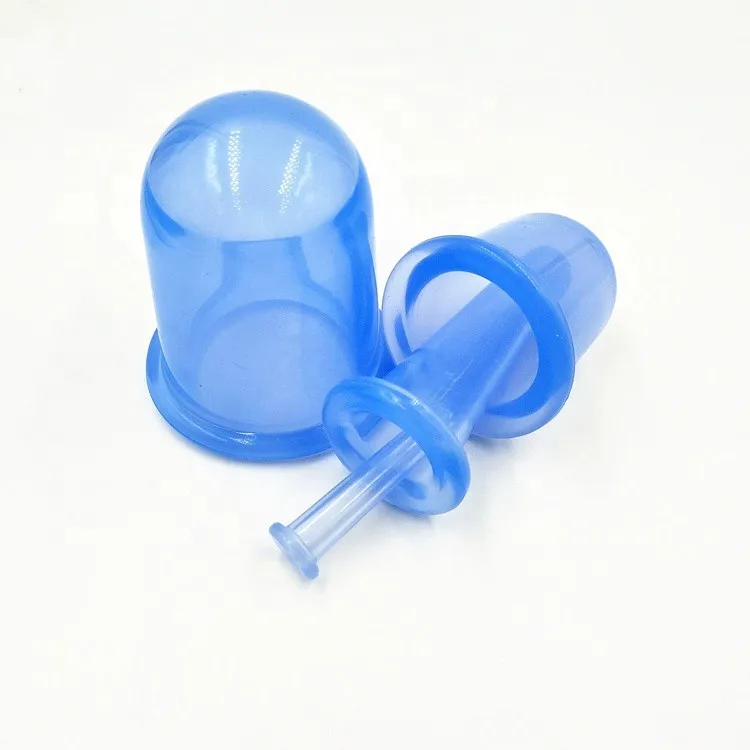 reusable cupping set 4 silicone cupping therapy, equipments of traditional chinese medicine