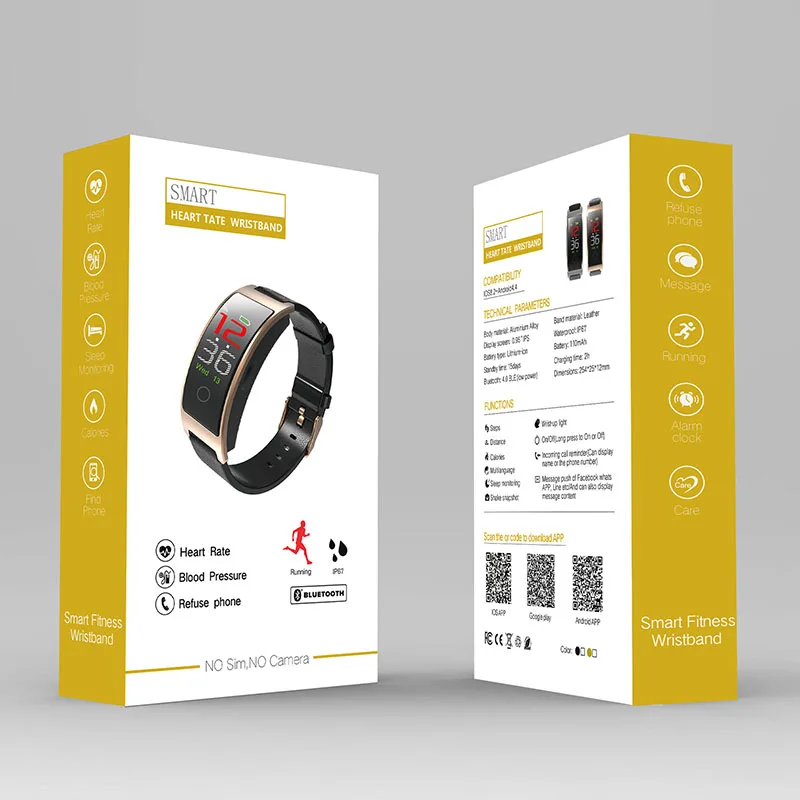 2022 Smart Watch CK11S Android Smart Wristwatches Fitness Heart Rate Sport Watch  Smart Bracelet Watch