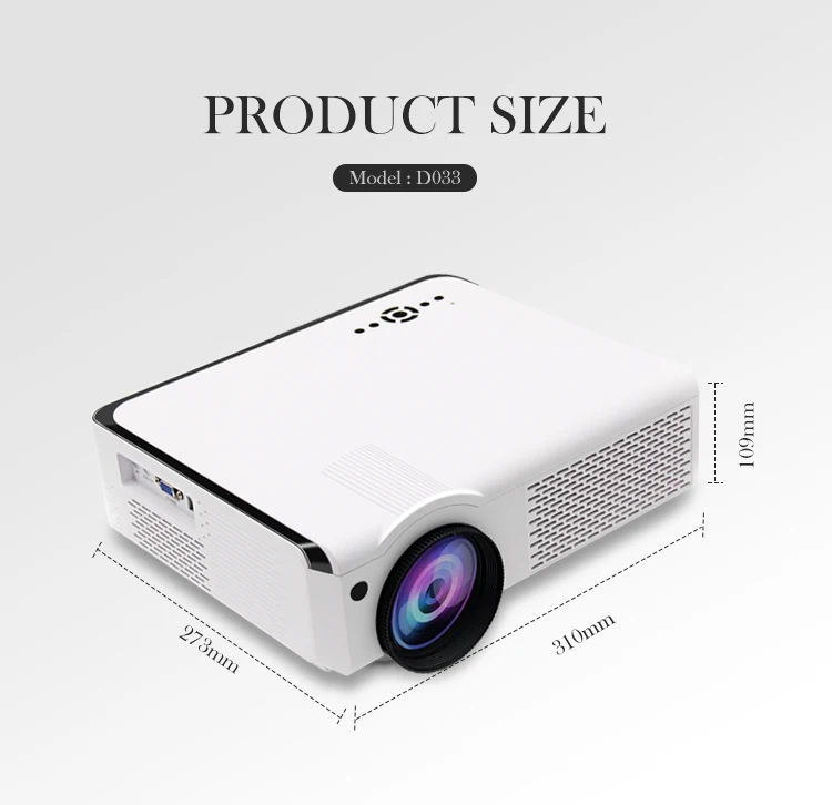 Factory OEM ODM High Lumens Native 1080p Projecteur Full HD 4K LCD LED Video Portable Home Theater Multimedia Beamer Projectors