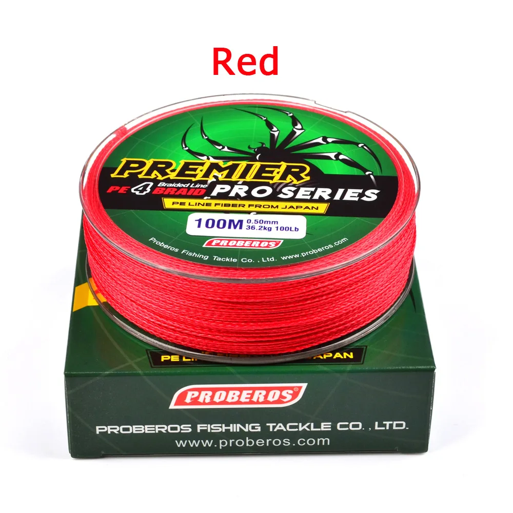 Horizon 4 Braid Line Fishing Thread 100M 6LB-100LB PE Tali Pancing Japan Braided Fishing Line