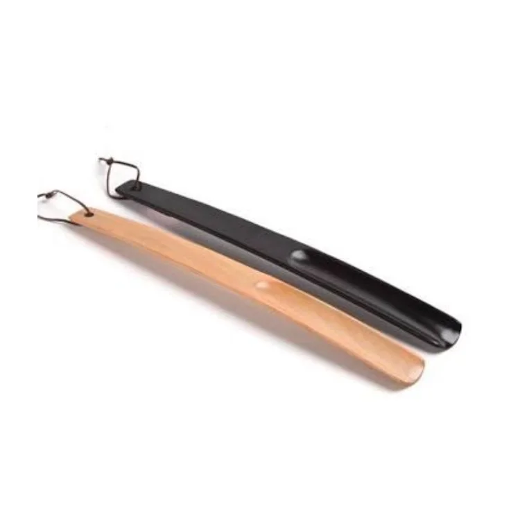 Handmade Unique Metal Shoe Horn Stainless Steel Shoe Horn Portable for Travel Use Black Color Shoe Horn