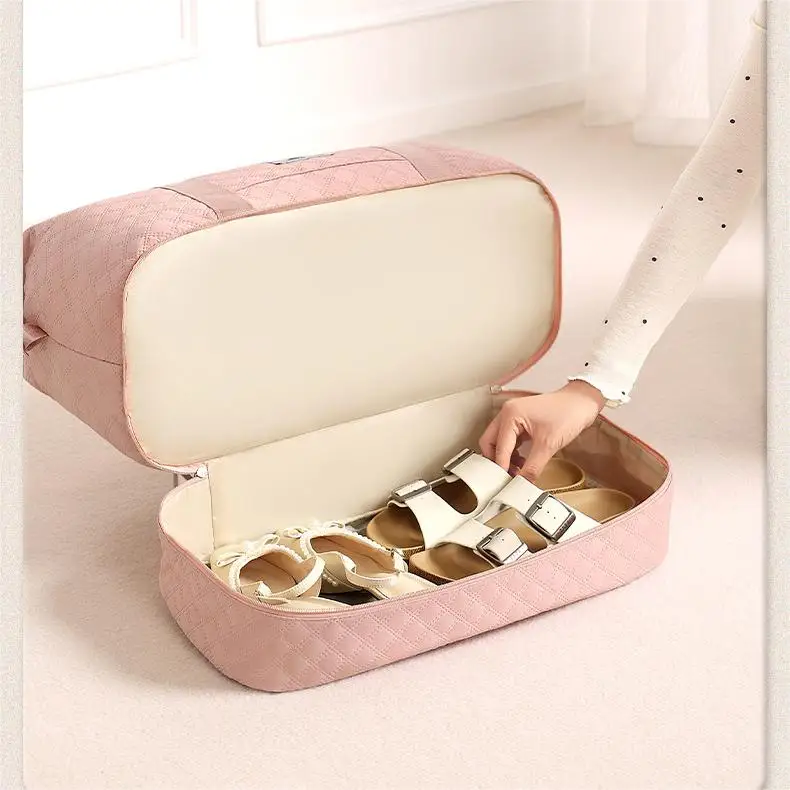 Large Capacity Travel Clothes Shoes Separation Storage Bag Sports Gym Single Shoulder Bag Organizer Bag with Handle