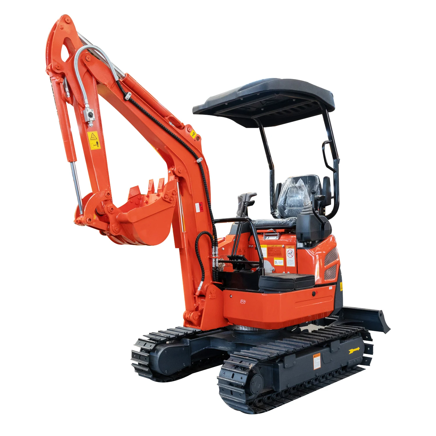 chinese cheap small high quality  excavator 1 ton  2 ton 3 ton mini digger backhoe excavator loader for sale