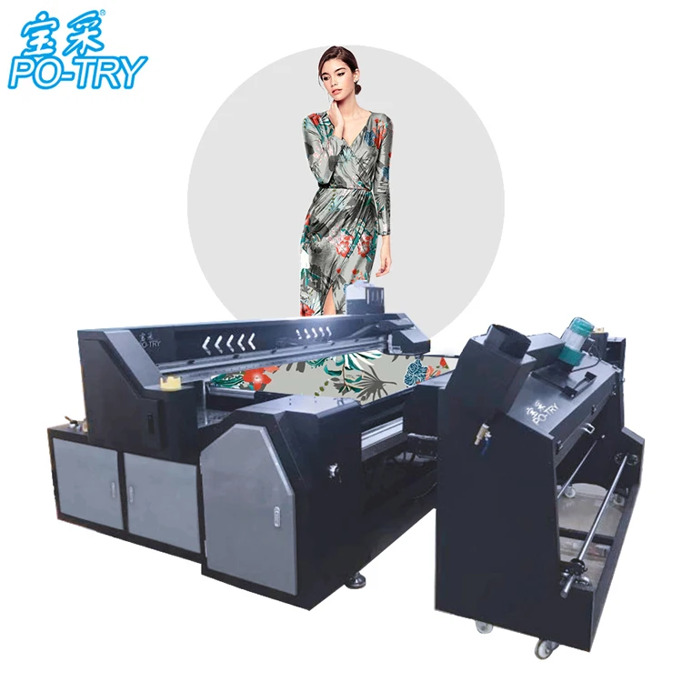 4 or 8 colors  Digital cotton  printing  textile inkjet printer direct to garment printing for clothing