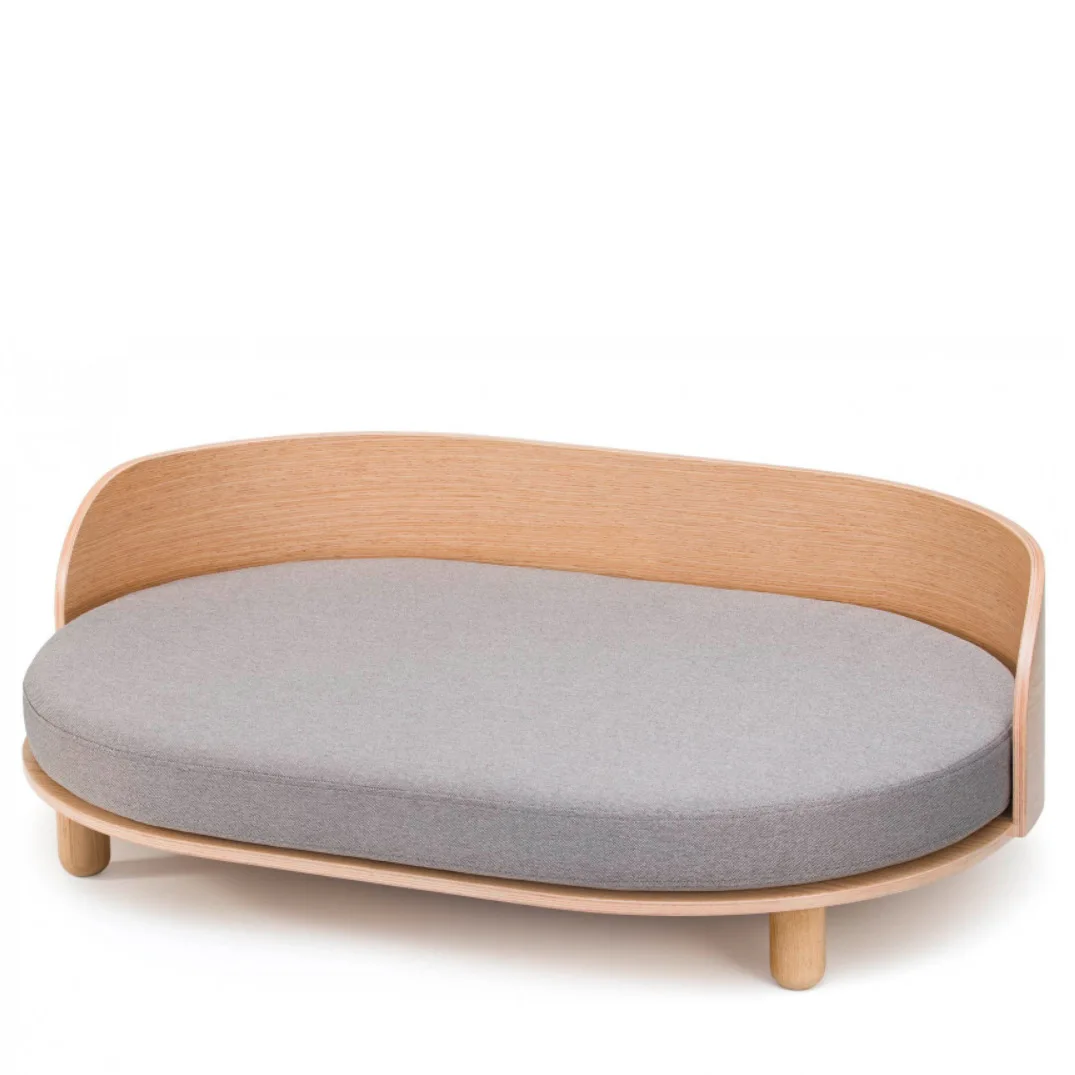 Dropshipping Wholesale Wooden Dog Bed Handmade Fashion Cotton Pet Nest Animal Colorful House