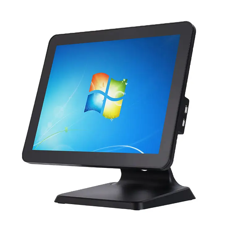 All-in-one touch screen monitor for pos system  Capacitive Touch Screen POS PC 15 inch POS System Hardware