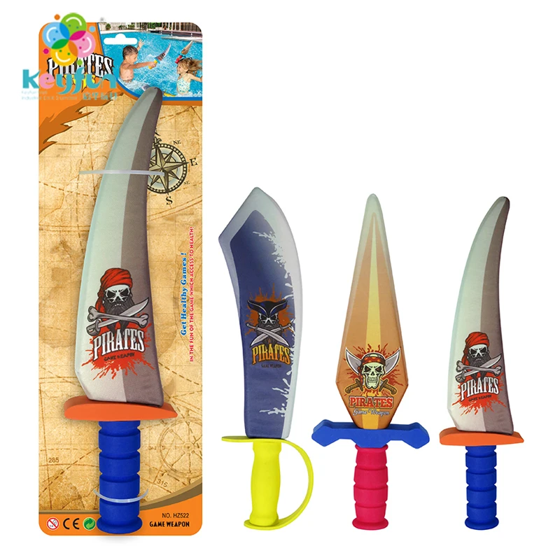 ODM/OEM Hot Selling Children outdoor sport toys Swimming Pool Water play Toy for kids EVA foram Pirate Water Weapons