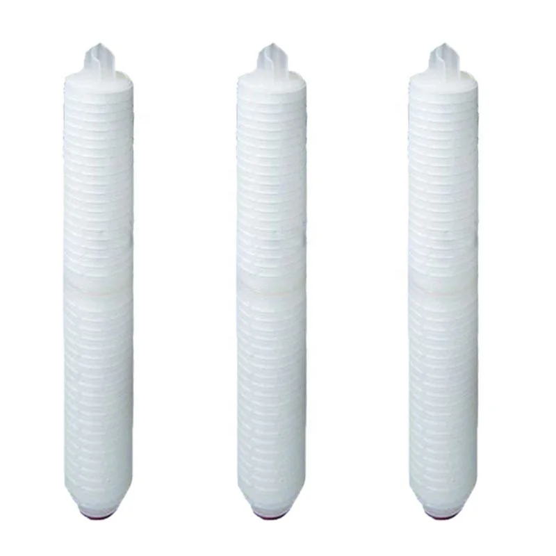 Water Treatment Machinery 1 Micron Pp Pleated Membrane Filter Element For Liquid Filter
