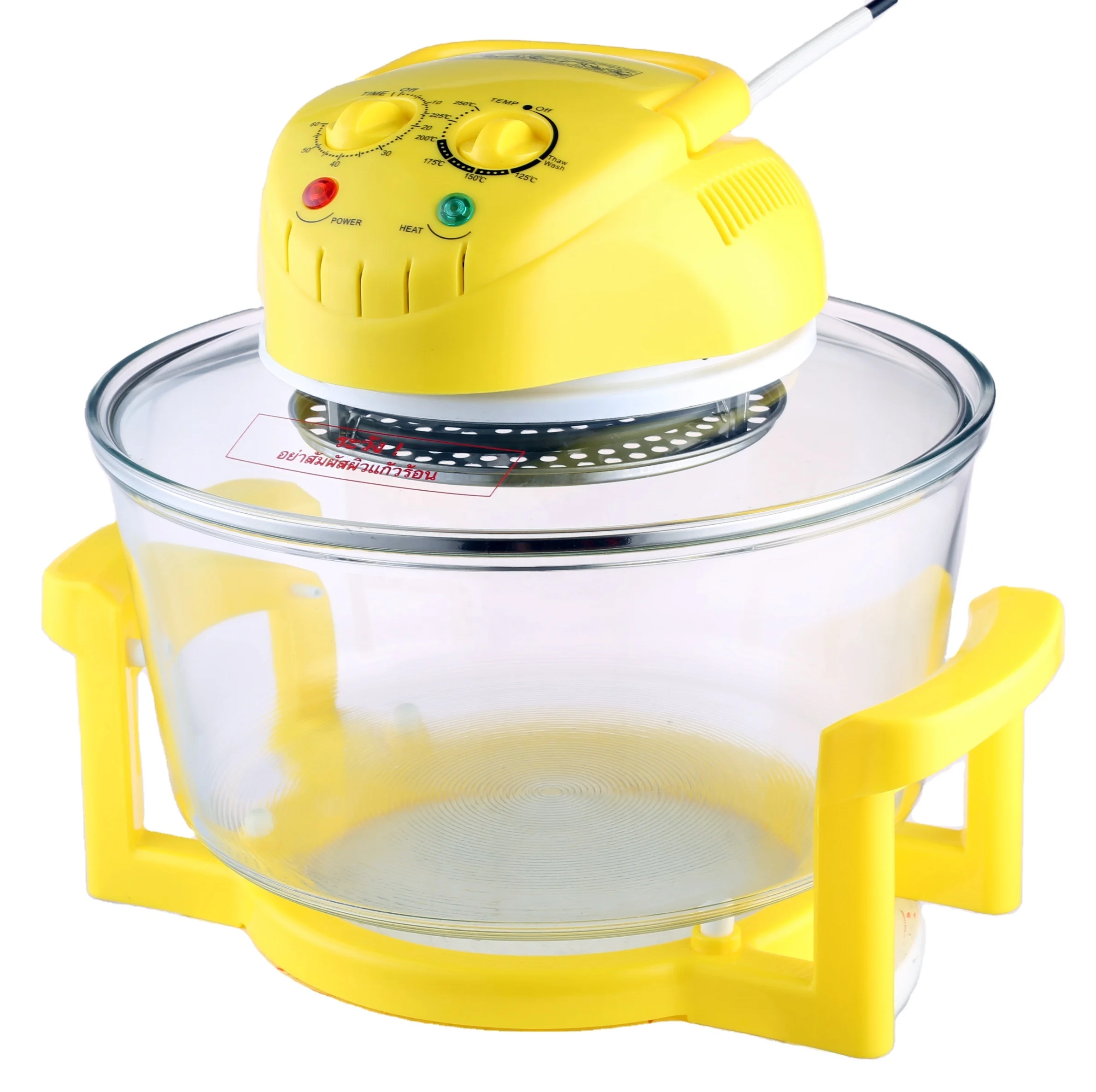 12L Electric Visual Household Infrared Halogen Oven for Chicken, Steak, Fish, Ribs, Shrimp