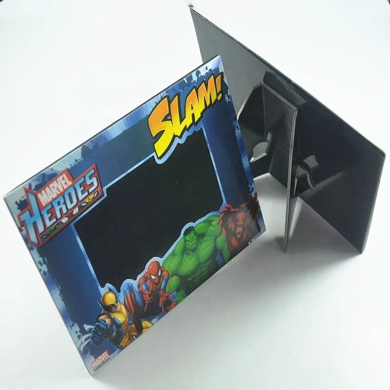 Оптовая продажа, Экологически чистая дешевая картонная фоторамка с индивидуальным логотипом