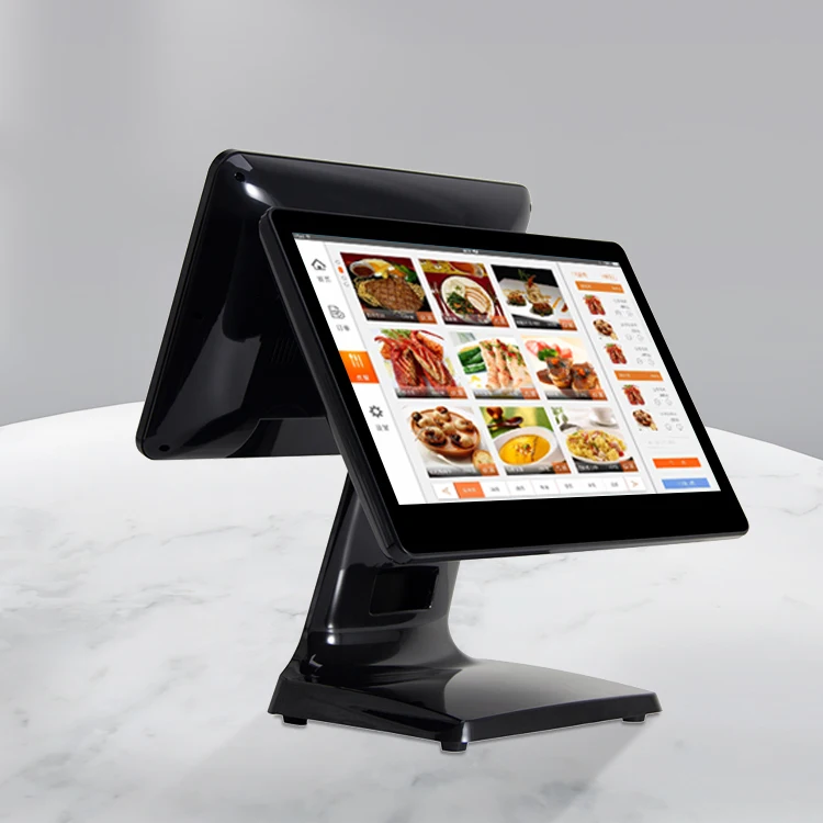 15 inch Custom POS Machine Desktop WIFI and BT Cash Register SSD Hard driver NFC All in One For Supermarket Retail