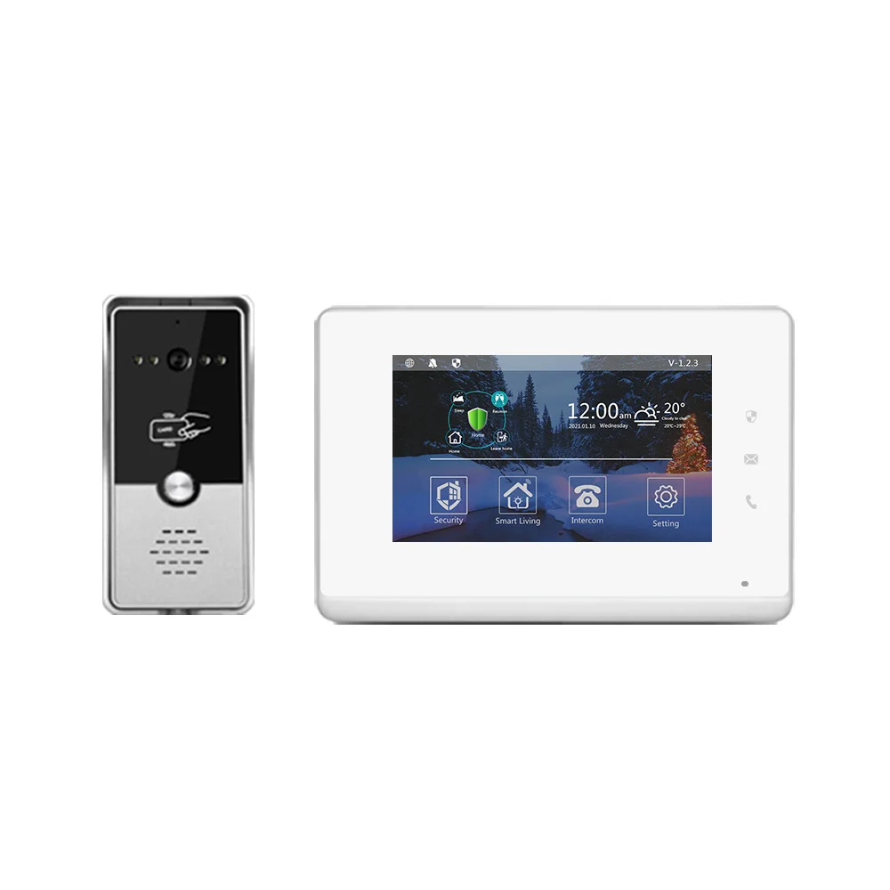 2023 Lanbon video intercom system villa video door phone outdoor phone