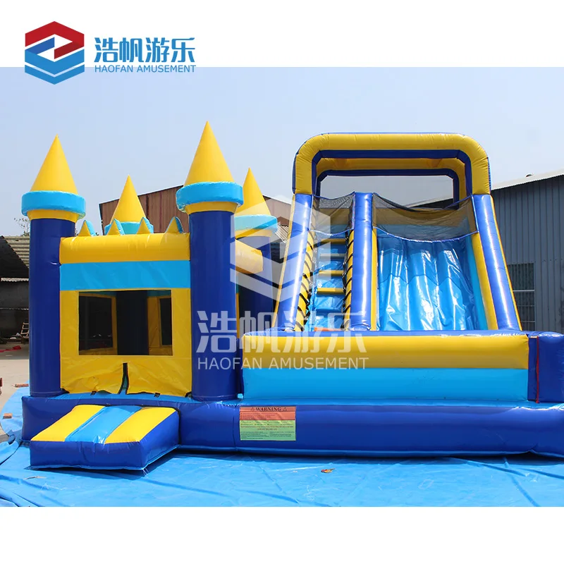Commercial Grade Big Adult Amusement Park Large Playground Giant Slide Jumping Bounce House Castle Inflatable Bouncer For Sale