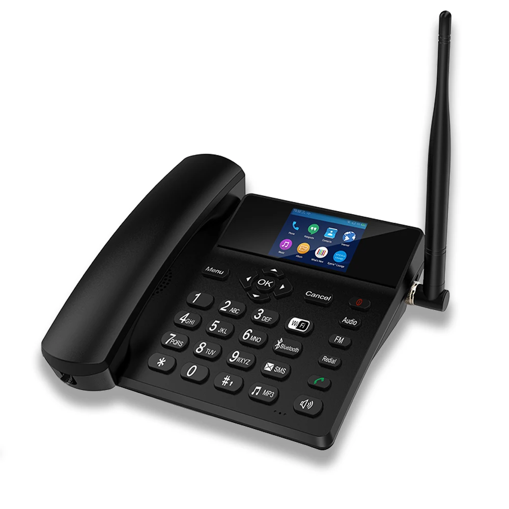 4G LTE фиксированный беспроводной Смартфон телефон Настольный терминал поддержка видеозвонка 5G WIFI с Sim-картой для делового