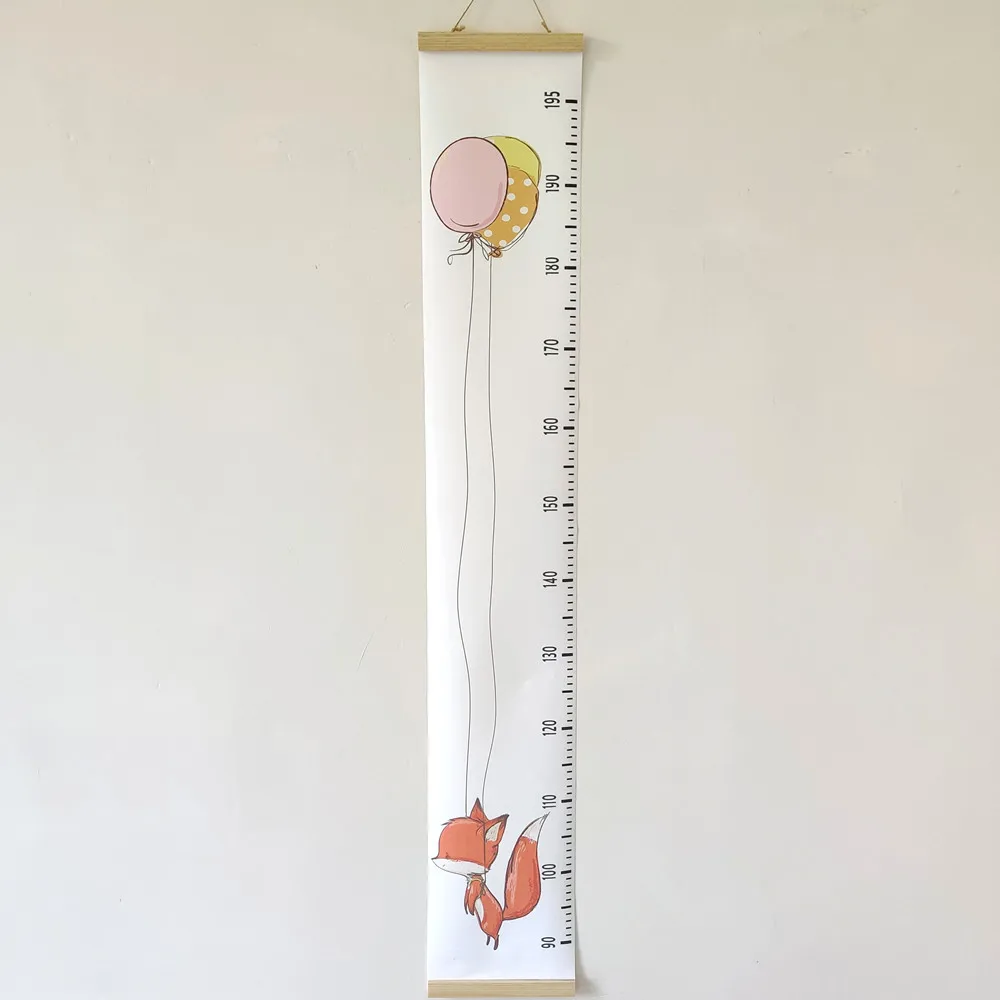Waterproof Durable Height Measure Hanging Ruler For Kids Rooms Child Growth Chart School  Nursery Bedroom Wall Decor