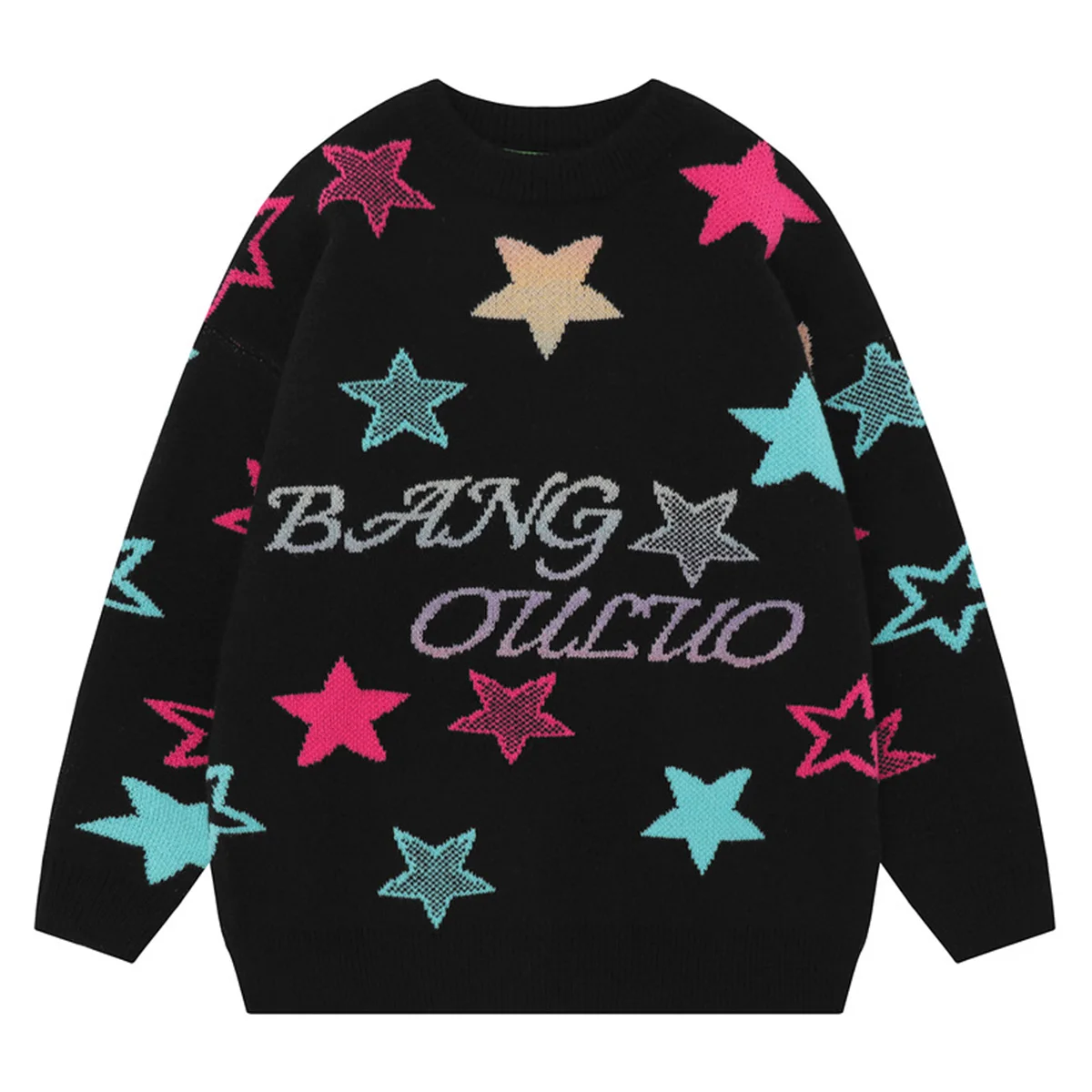 Custom LOGO OEM & ODM Men Cotton Sweater Jacquard Pattern Knitwear Winter Pullover Jumper  Knitted Sweater Men Knit Sweaters