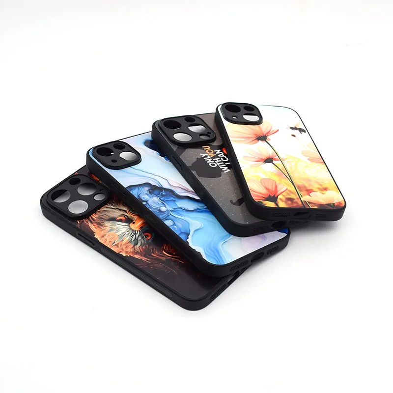 Qualisub персонализированный ТПУ + ПК чехол для iPhone сублимационный смартфона DIY печать Противоскользящий мягкий резиновый противоударный