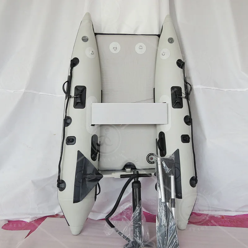 Drop Stitch High Pressure Inflatable Tender Dinghy Boat With Air Deck Floor