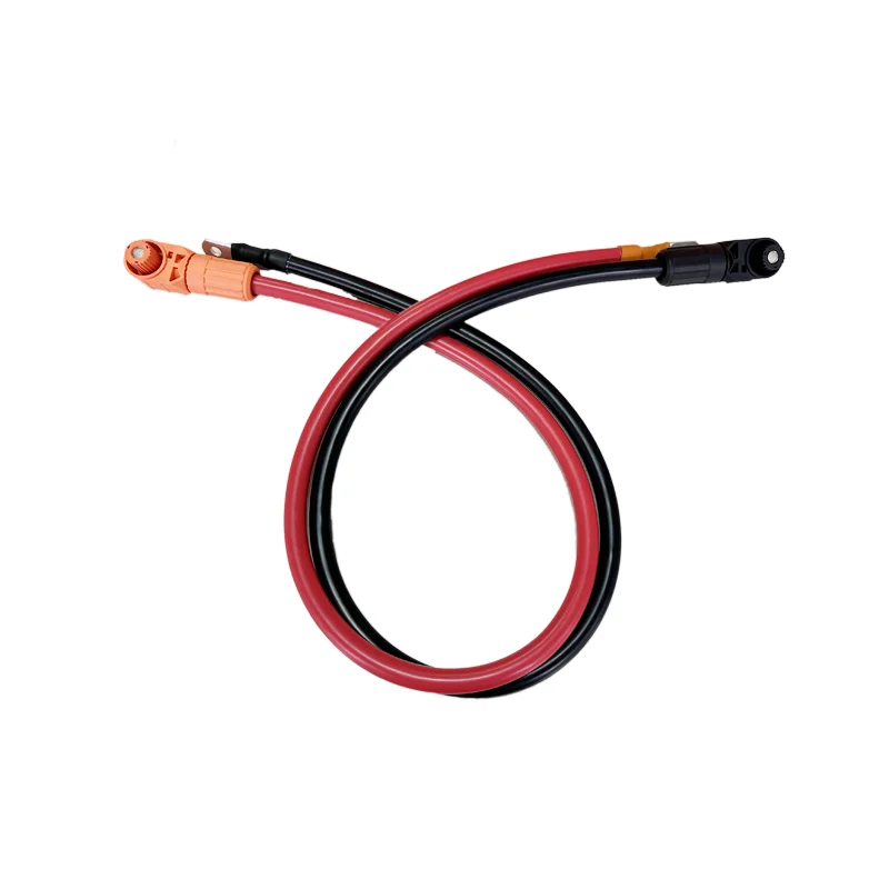 YIXIANG 280 DIY Box Power Wires battery terminals with socket Lifepo4 Battery Inverter cable 50mm*1.5m