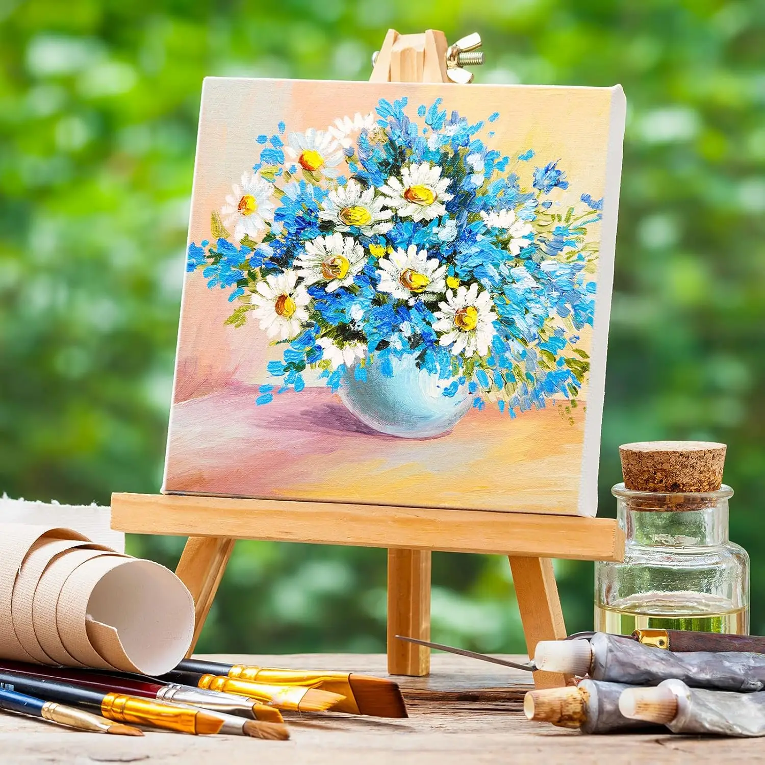 factory wholesale Diy Professional Art Supplies blank Painting Canvas for acrylic oil Painting and wall decor art