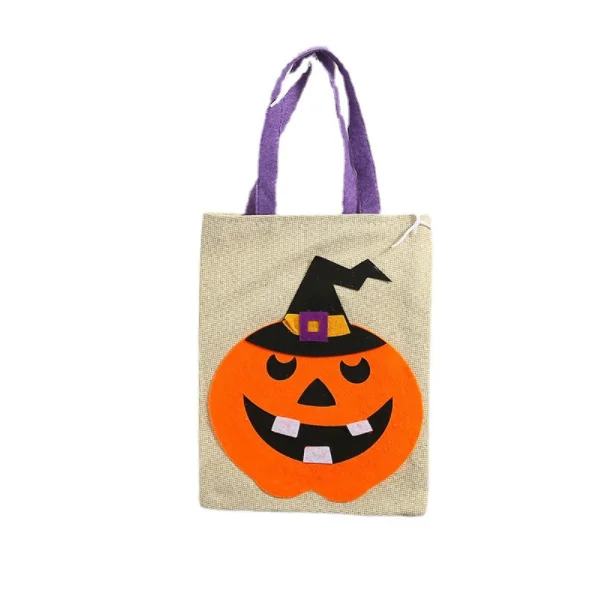 Animated Costume Pumpkin Decoration Foam Bat Cosplay Makeup Brush Facemask Deguisement Enfant Light Up Witch Halloween Basket