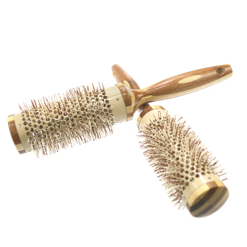 High Quality Glod Air Cushion Massage Comb Abs Antistatic Rib Comb Salon Curly Hair Brush Set