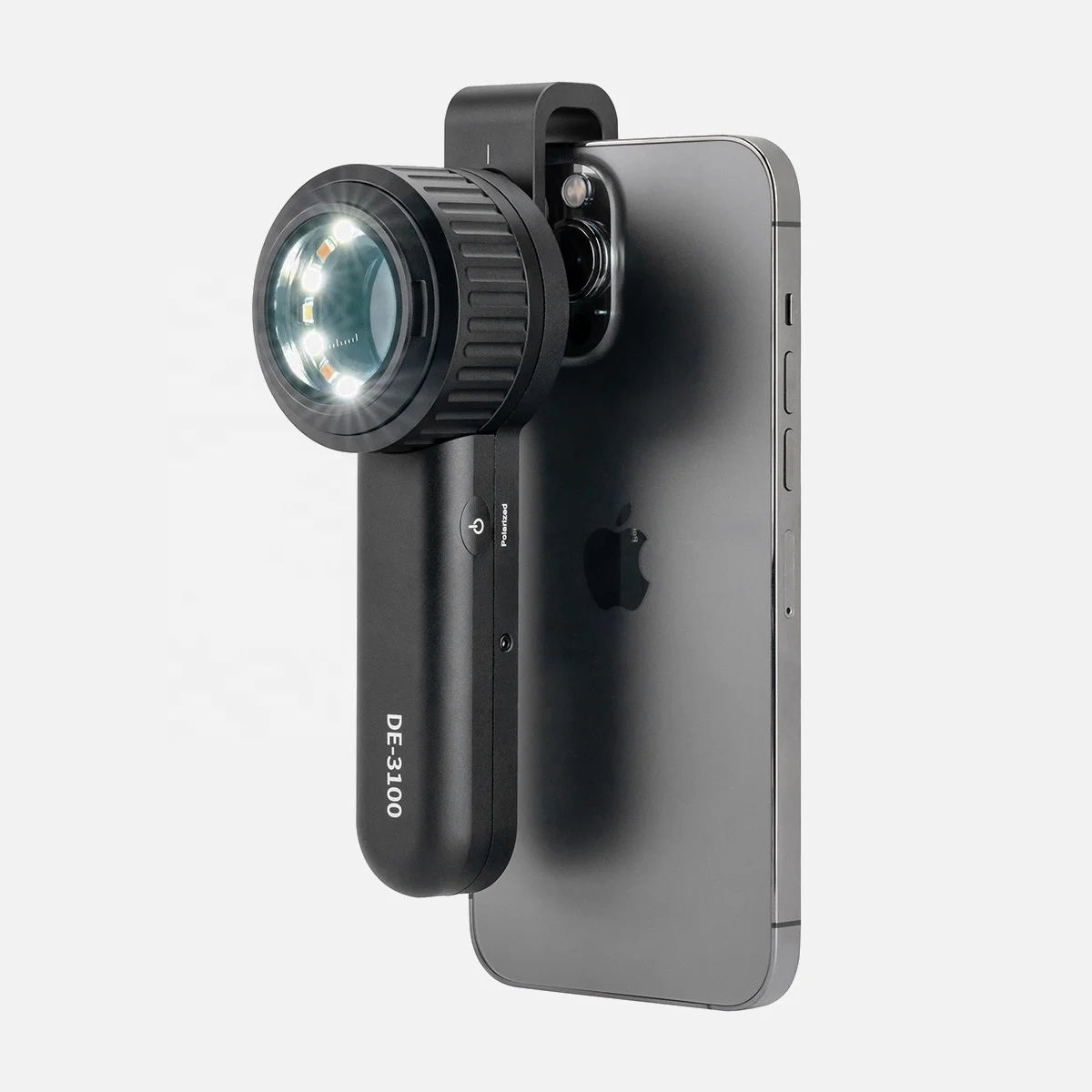 IBOOLO DE-3100  Digital Dermatoscope Electric Skin Analyzer Machine with Metal  dermoscope iphone