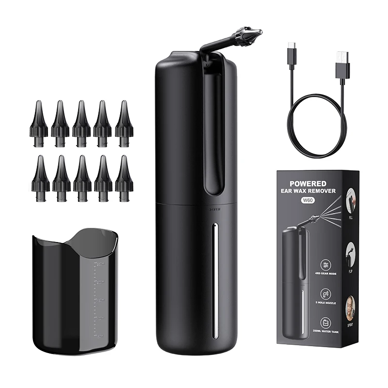 Endoscope Cleaning Irrigation Flushing System Modes 3 Pressure Levels Electric Ear Wax Cleaner Irrigator Earwax Washer