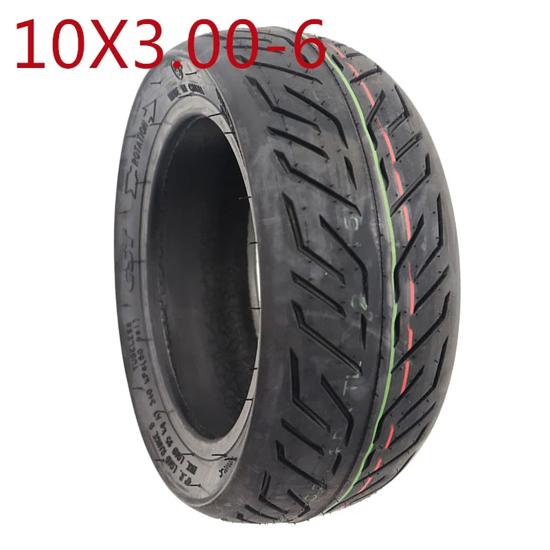 10x3.00-6 Tubeless Tyre for Electric Scooter 10 Inch 10x3.0 Wear Resistant Vacuum Tyre 10*3.00-6 10x3.00-6 Tubeless Tire
