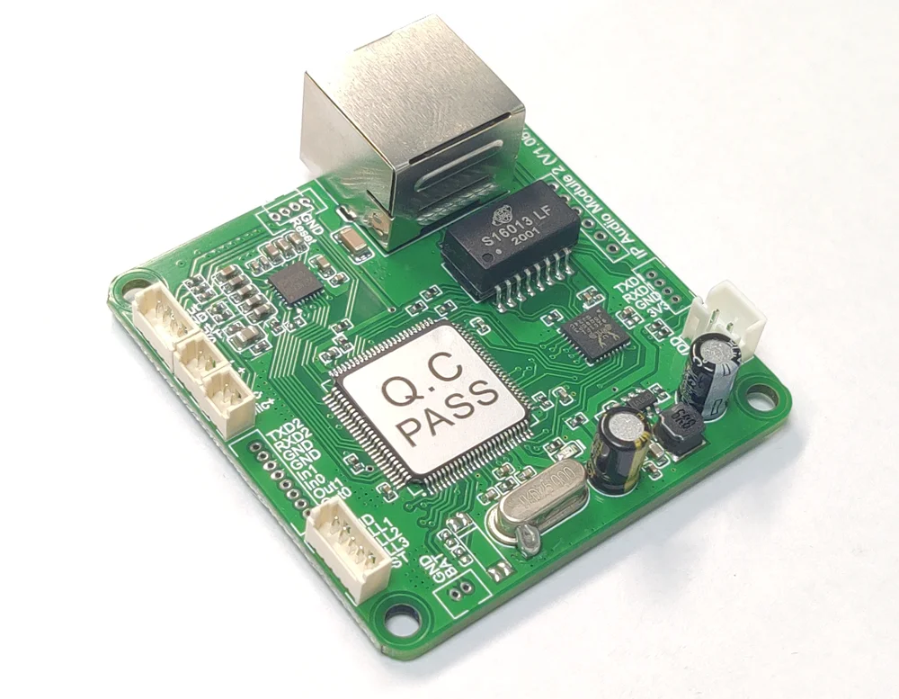 SINREY SIP2101V digital broadcasting and two-way intercom SIP2101T PCB  module wide voltage DC 4.7~16V, support OEM