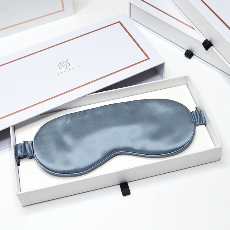 2022 новый дизайн шелковая маска для глаз Eyemask 6A из шелка тутового шелкопряда с коробкой