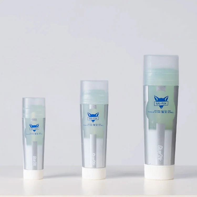 Washable Solid Glue Sticks Safe Non-toxic Stationery Glue Stick Jelly Texture for Student, School, Office