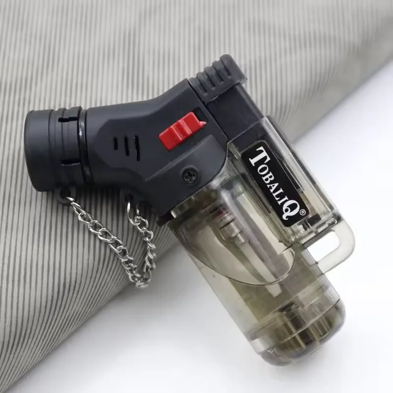 New Design Wholesale Torch Lighter Portable Cheap Plastic Refillable Gas Lighter Smoking Accessories