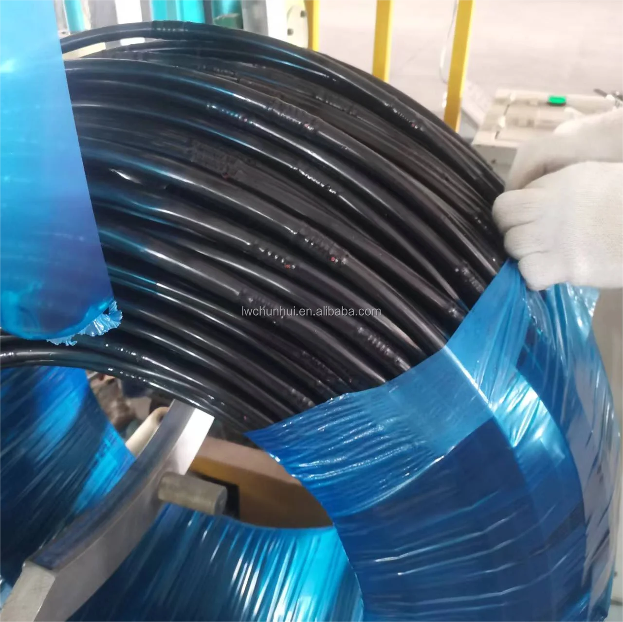 Drip Irrigation System Drip Pipe 16mm Inline Round Dripper Farm Irrigation System Pipe Anti UV Drip Tube