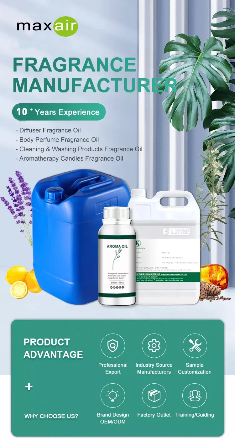 Long Lasting Waterless Wholesale Diffuser Fragrance Oil Bulk for Mist Making