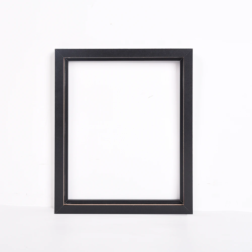 Bulk Wholesale Top Selling Custom Size 6x8 8x10 12x16 Wall Hanging A4 Black MDF Wood Picture Photo Frame