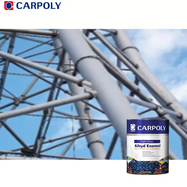 Эмалевая краска CARPOLY с алкидной основой для строительства стального моста, проект против ржавчины