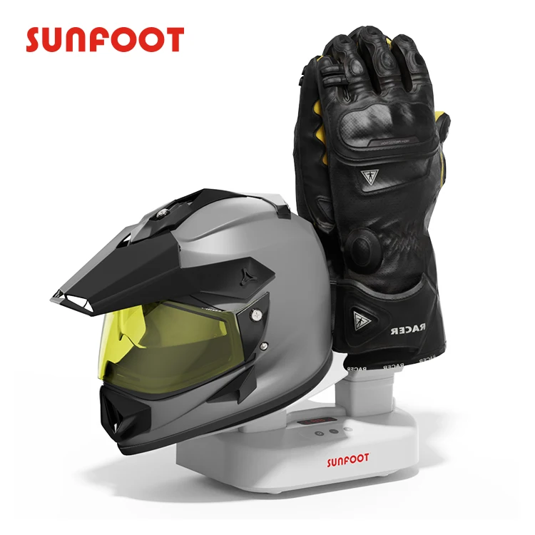 Sunfoot Efficient Quick Dry Anti Bacterial Odor Free Motocross Helmet Dryer